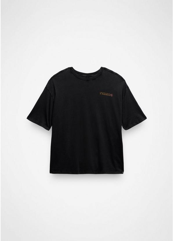 Everyday Good Vibes Oversize Graphic Tee, Color: Black, image 7