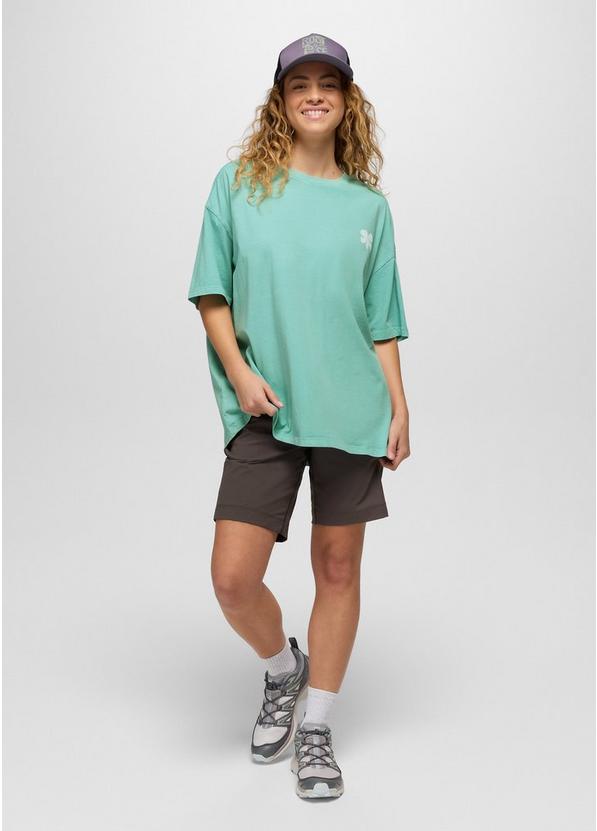 Everyday Botanical Oversize Graphic Tee, Color: Sea Glass, image 8