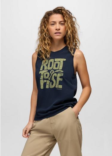 Everyday Root To Rise Graphic Tank, Color: Nautical, image 1