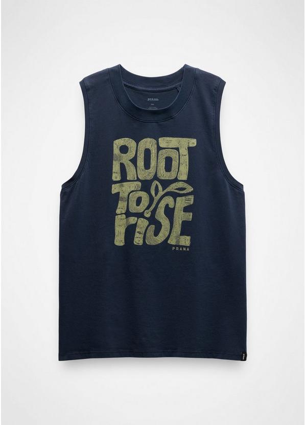 Everyday Root To Rise Graphic Tank, Color: Nautical, image 6