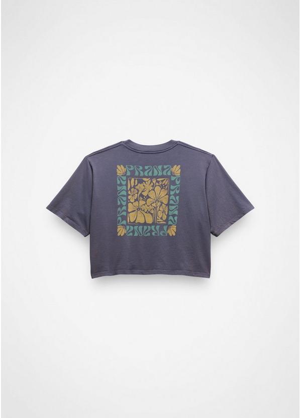 Everyday Good Vibes Crop Graphic Tee, Color: Taro, image 6