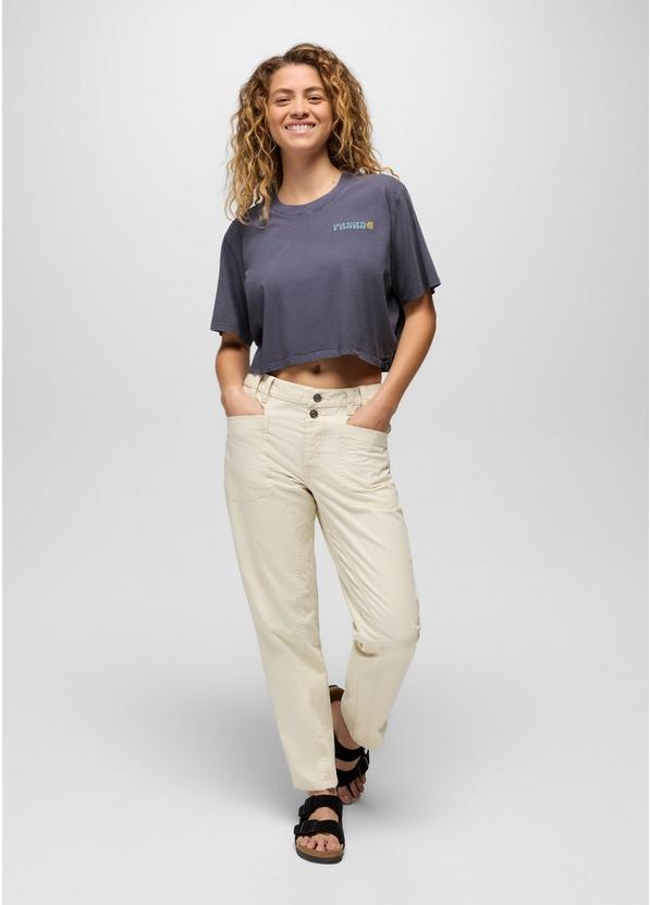 Everyday Good Vibes Crop Graphic Tee, Color: Taro, image 8