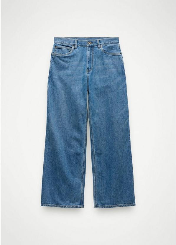 Carlsbad 760 High Rise Wide Leg  Jean, Color: Sea Salt, image 1