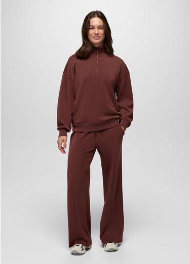 Shea Soft Drawstring Wide Leg Pant, Color: Cacao, image 1
