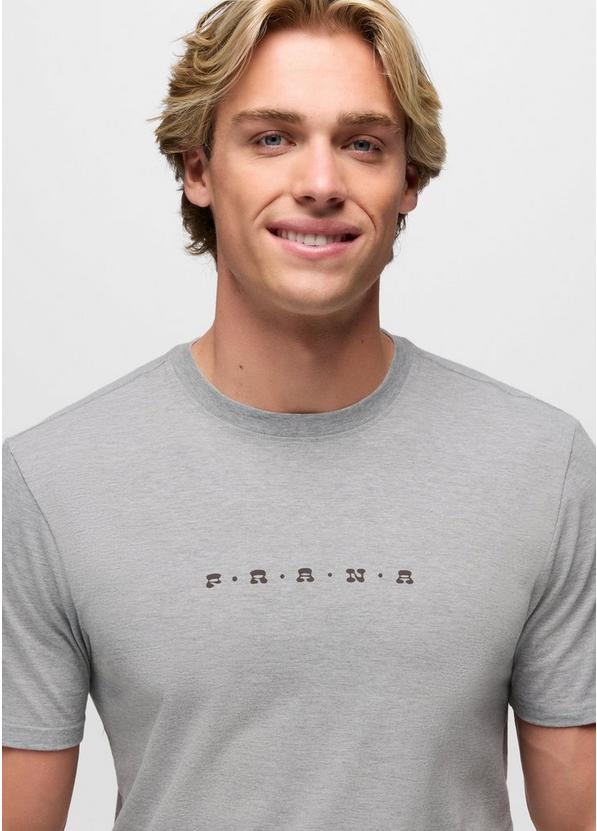 prAna Valley Lookout Short Sleeve Graphic Tee, Color: Heather Grey, image 3