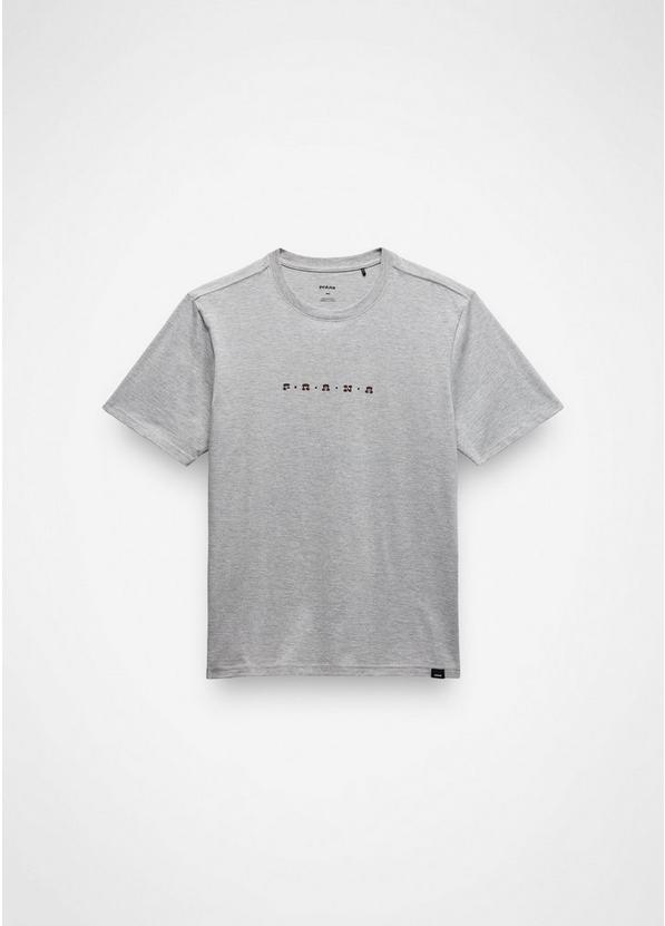 prAna Valley Lookout Short Sleeve Graphic Tee, Color: Heather Grey, image 6