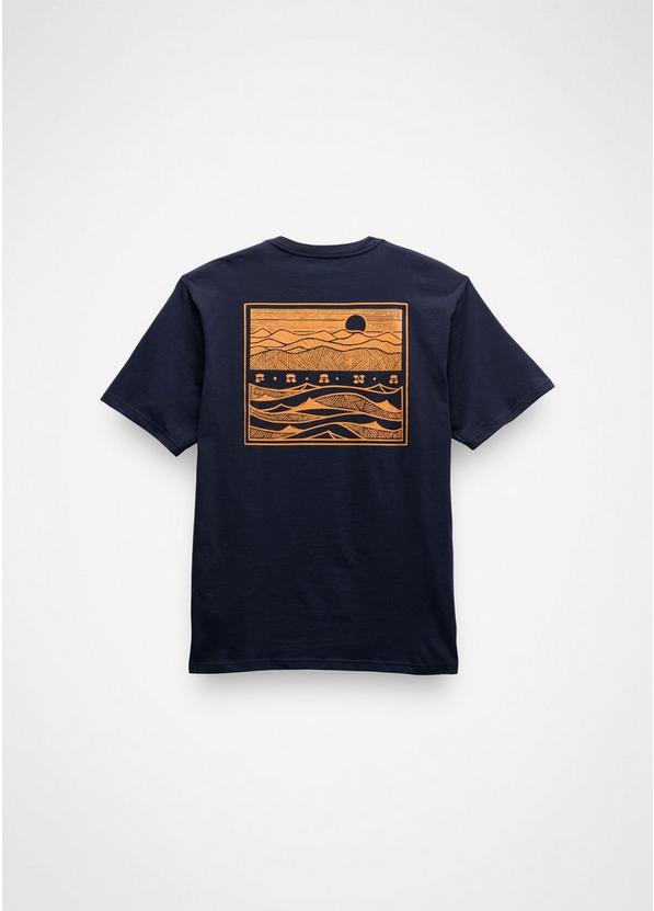 prAna Valley Lookout Short Sleeve Graphic Tee, Color: Nautical, image 5