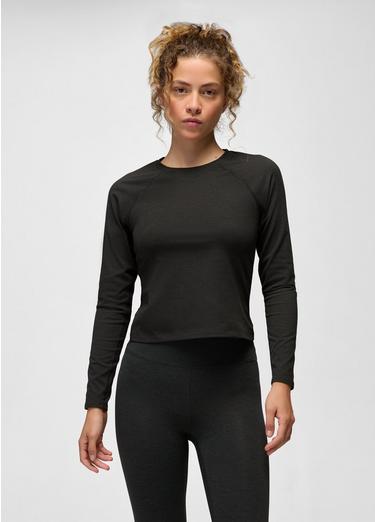 Heavana Long Sleeve, Color: Black Heather, image 1