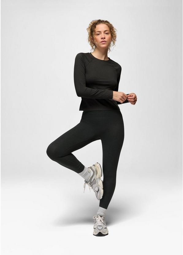 Heavana Long Sleeve, Color: Black Heather, image 4