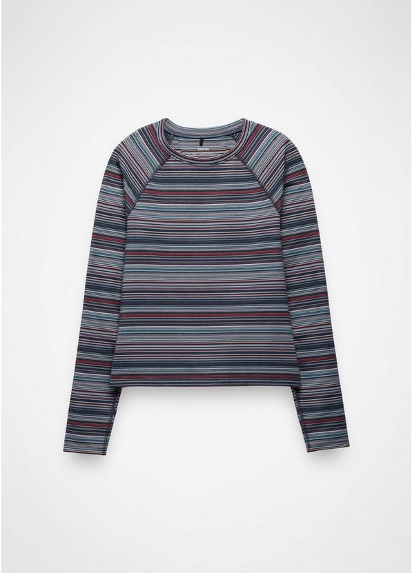 Heavana Long Sleeve, Color: Nautical Microstripe, image 6