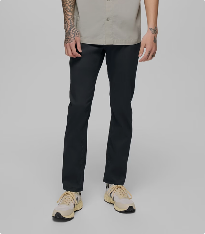 An image of prAna's slim pants