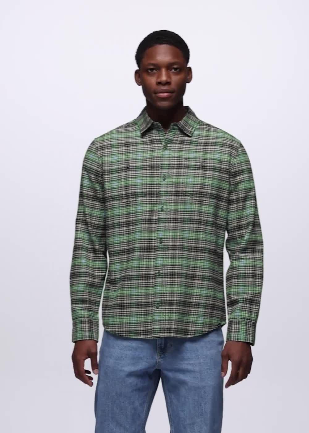Dolberg Flannel Shirt, Color: Black