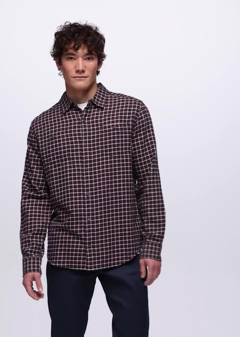 Dolberg Flannel Shirt, Color: Red Ochre
