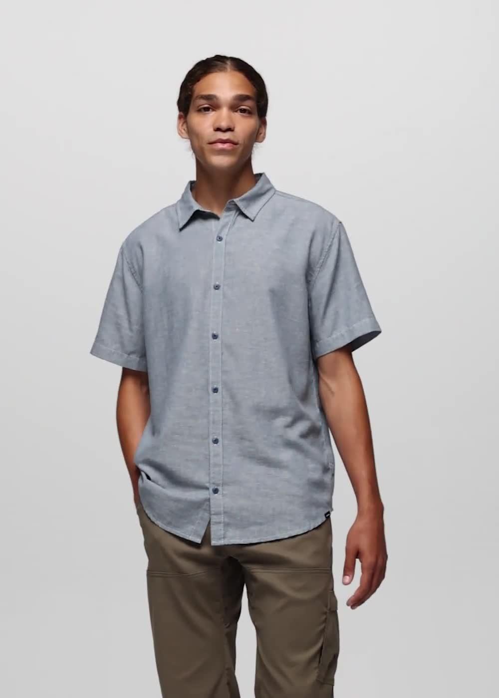 Lindores Shirt, Color: Bluff Blue