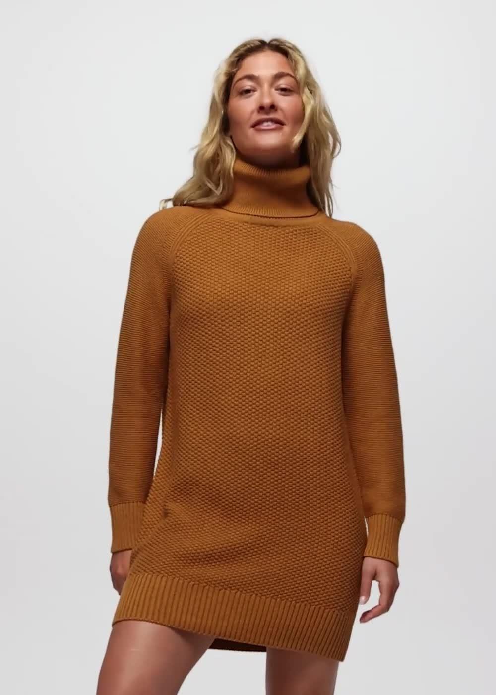 Sangria Fields Sweater Dress, Color: Spiced