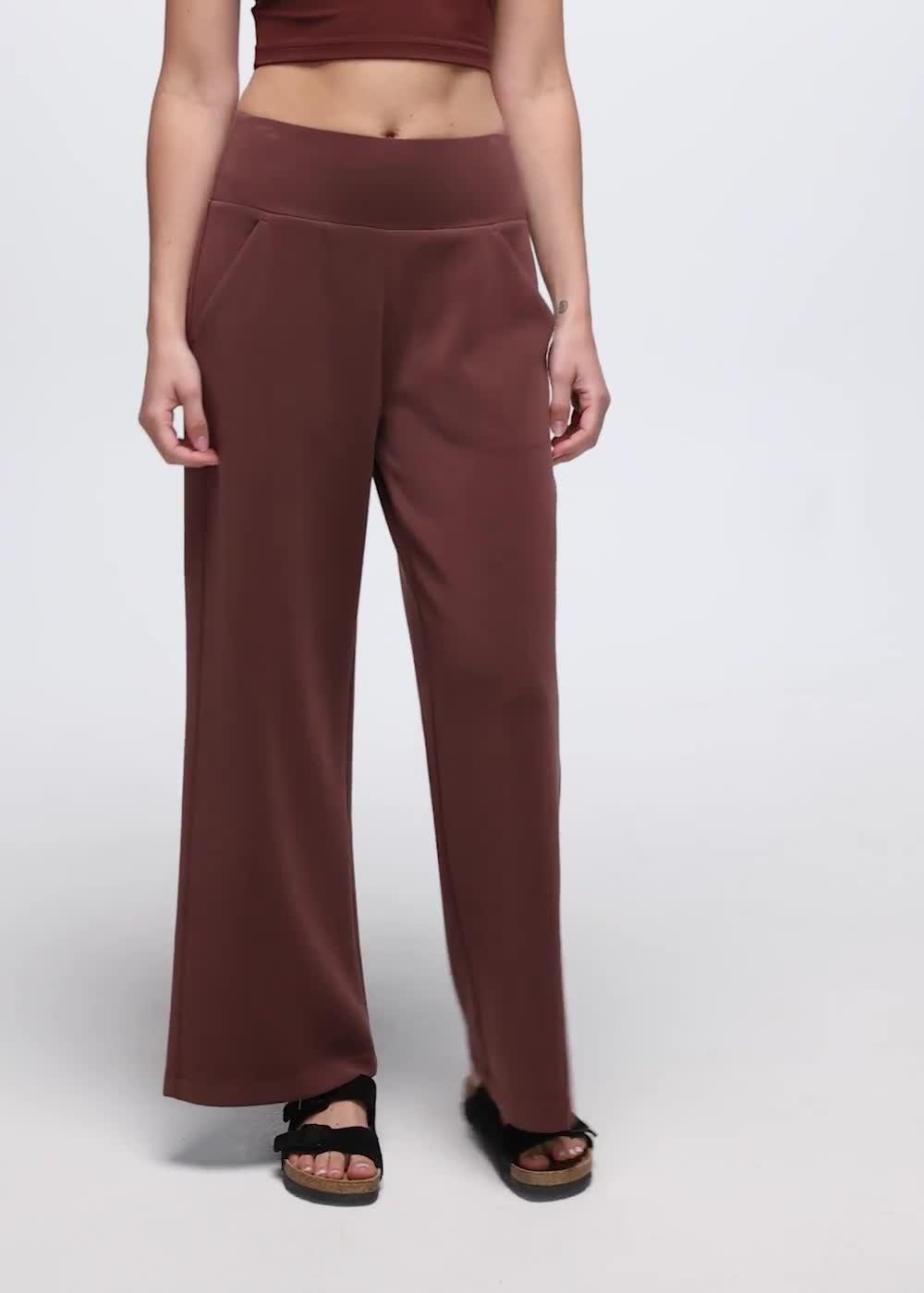 Shea Soft Wide Leg Pant, Color: Cacao