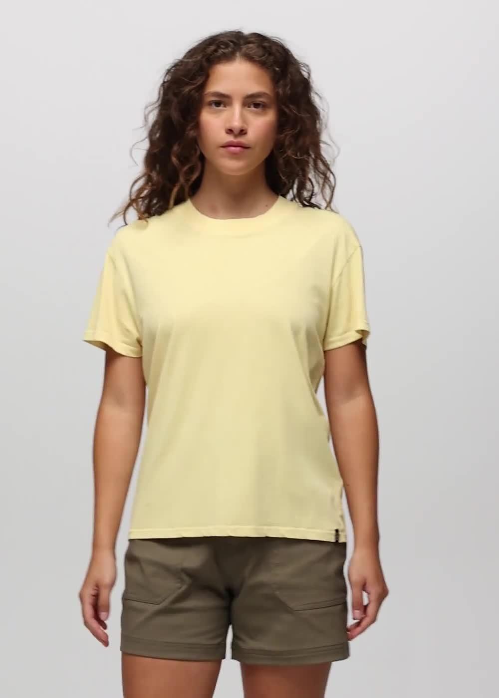 Everyday Short Sleeve Tee, Color: Vanilla Bean