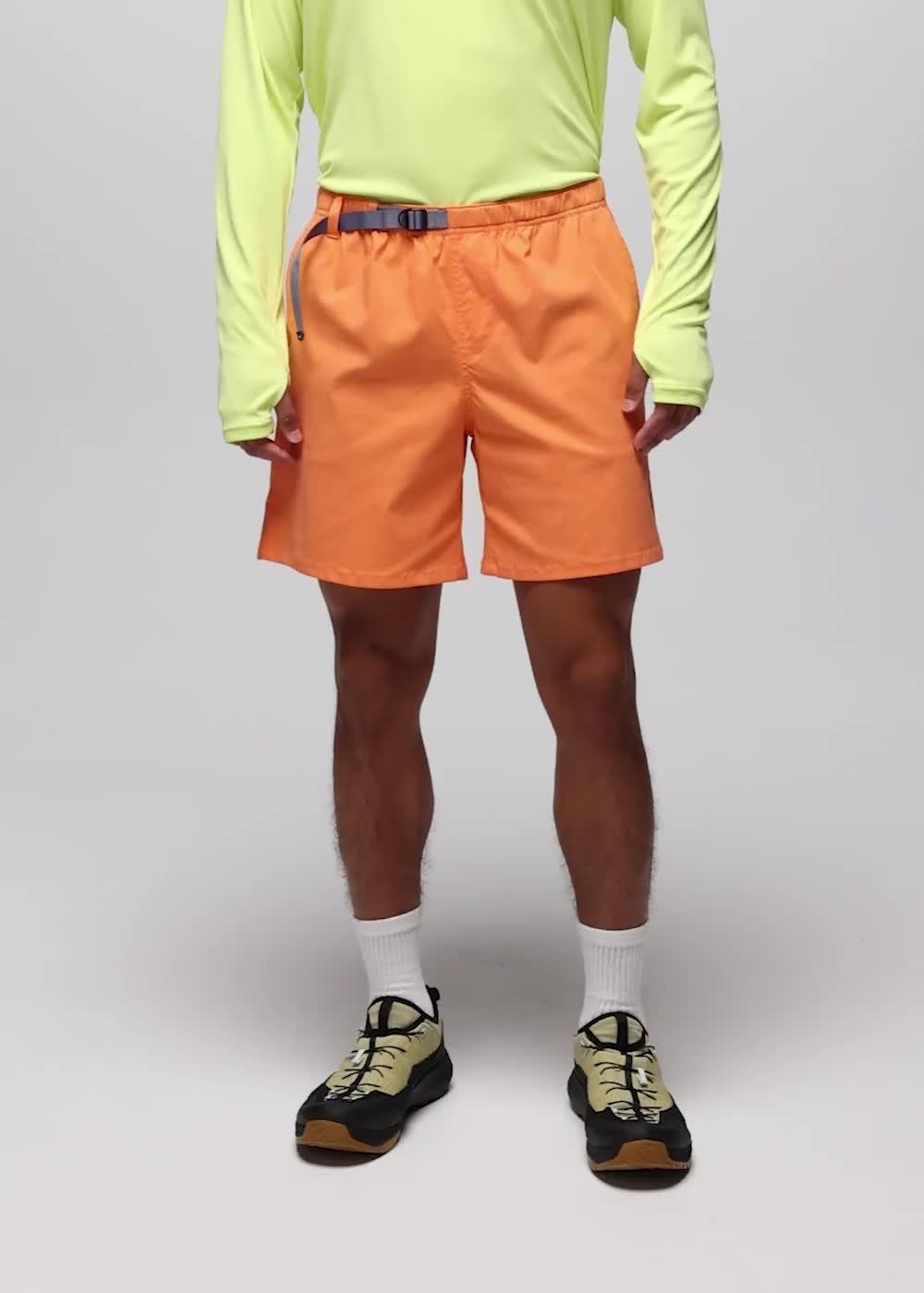 Stretch Zion Pull On Short, Color: Papaya