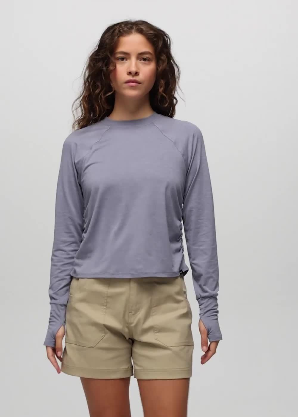 Sol Searcher Long Sleeve Crew, Color: Taro