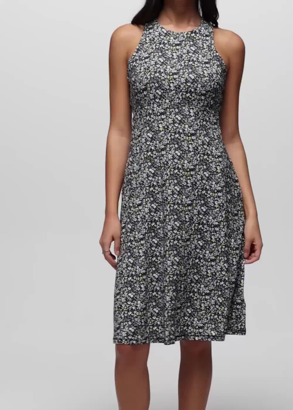 Jewel Lake Summer Dress, Color: Black Blossom