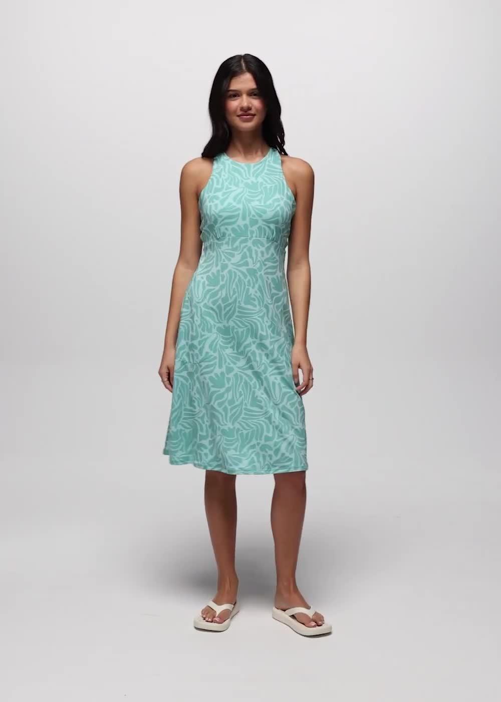 Jewel Lake Summer Dress, Color: Sea Glass Seaweed