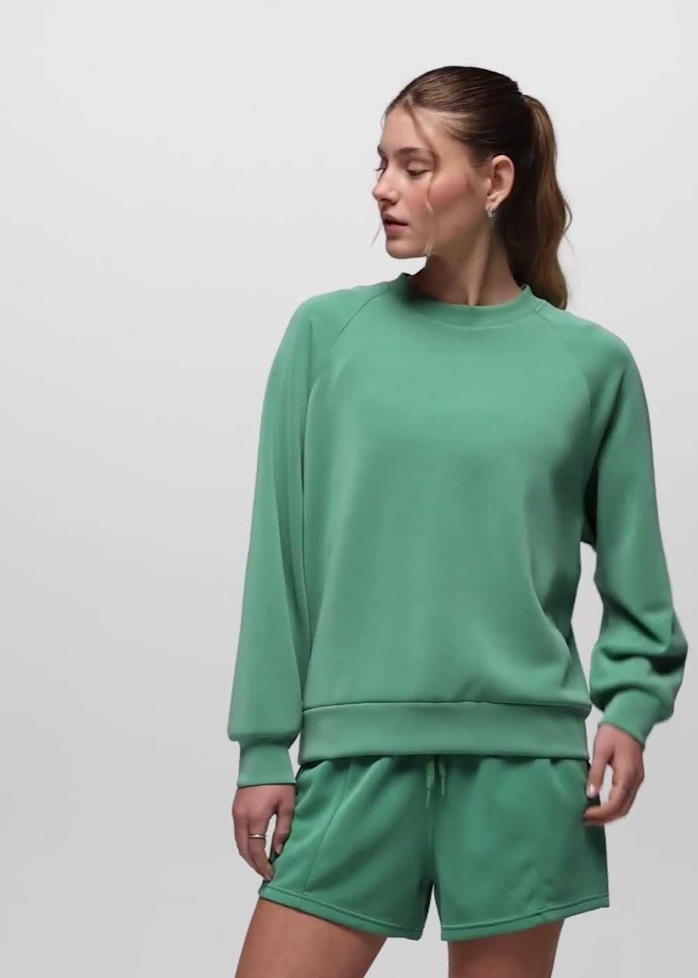Shea Soft Crewneck, Color: Jade