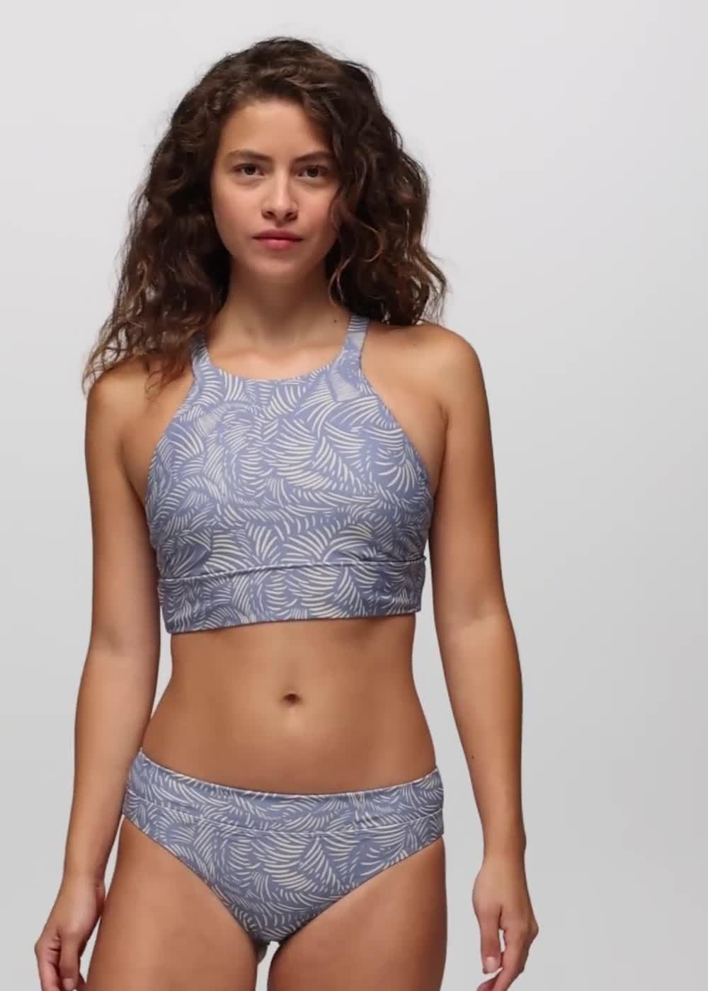 Marine Street Swim Top, Color: Taro Currents