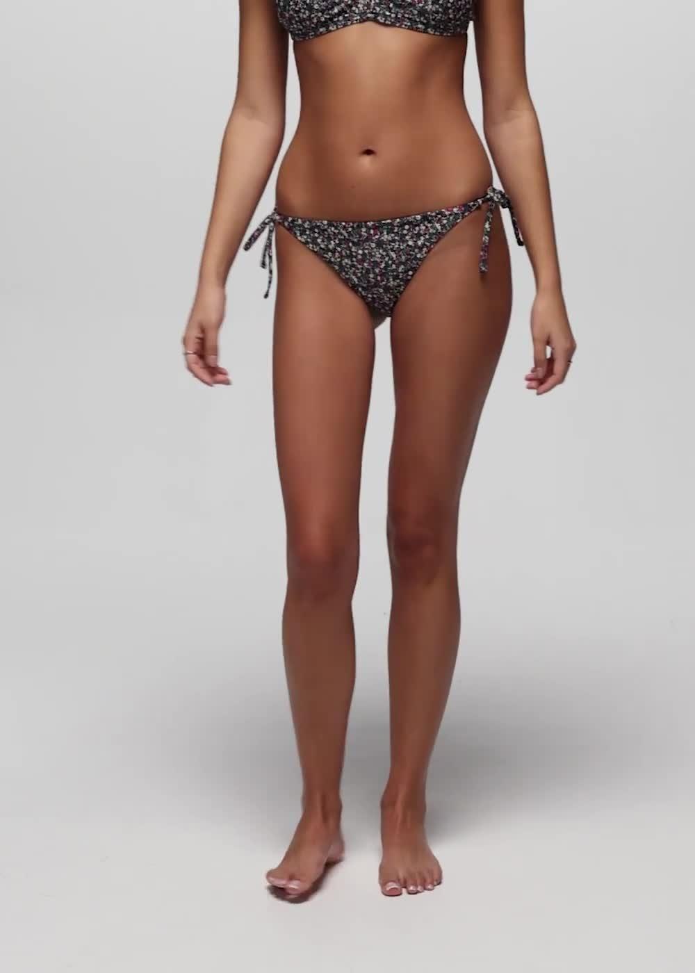Hana Highway Swim Bottom, Color: Multi-Blossom
