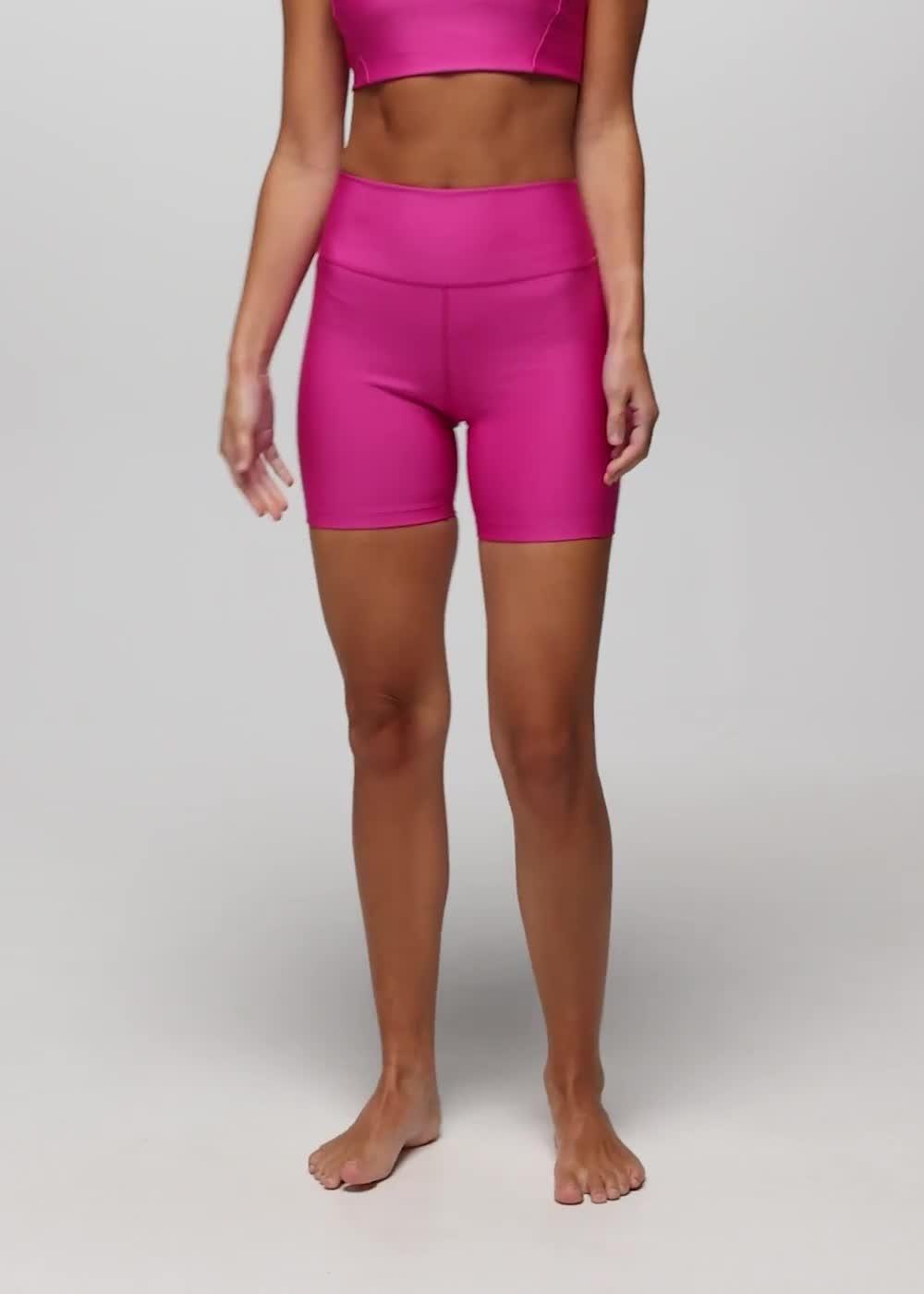 prAna Sculpt Bike Short, Color: Berry Beam