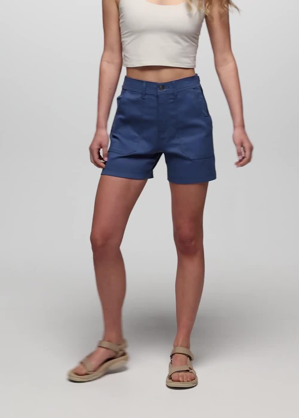 Stretch Zion Cargo Short, Color: Bluff Blue
