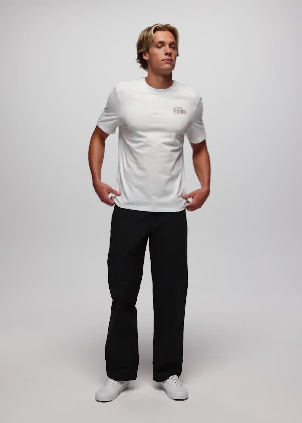 prAna Open Your Mind Graphic Tee, Color: Soft White