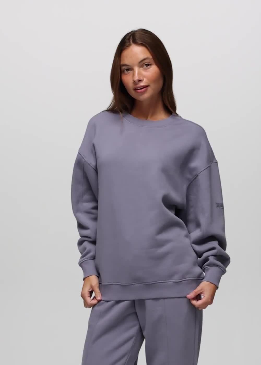 DreamFleece Crew Sweatshirt, Color: Taro