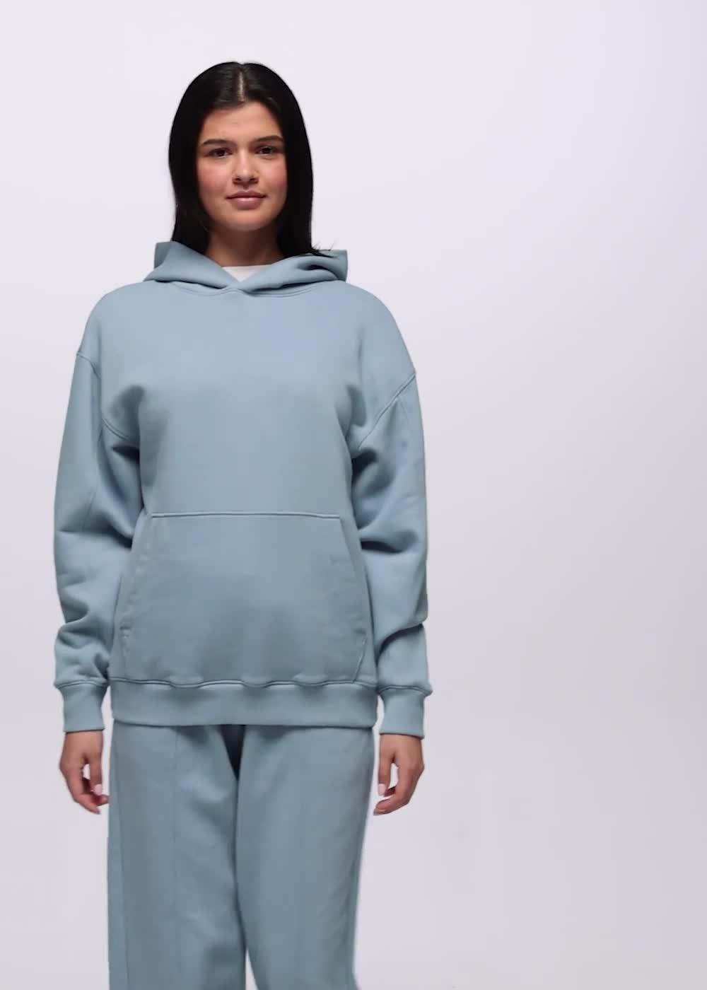 DreamFleece Hoodie, Color: Glacier Skies