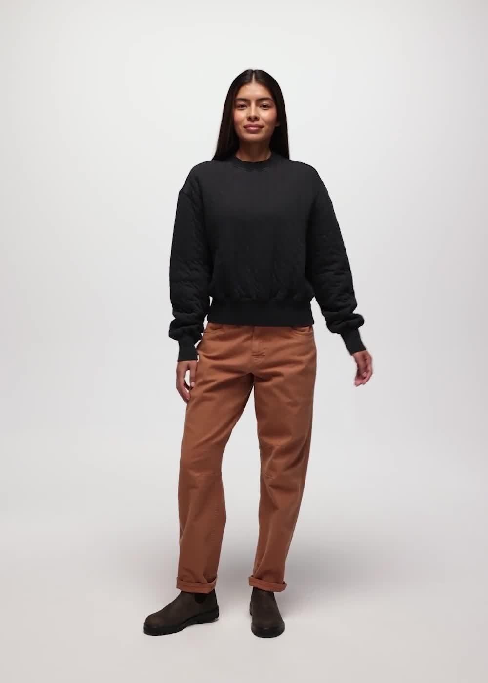 Cedar and Sage Pullover, Color: Black