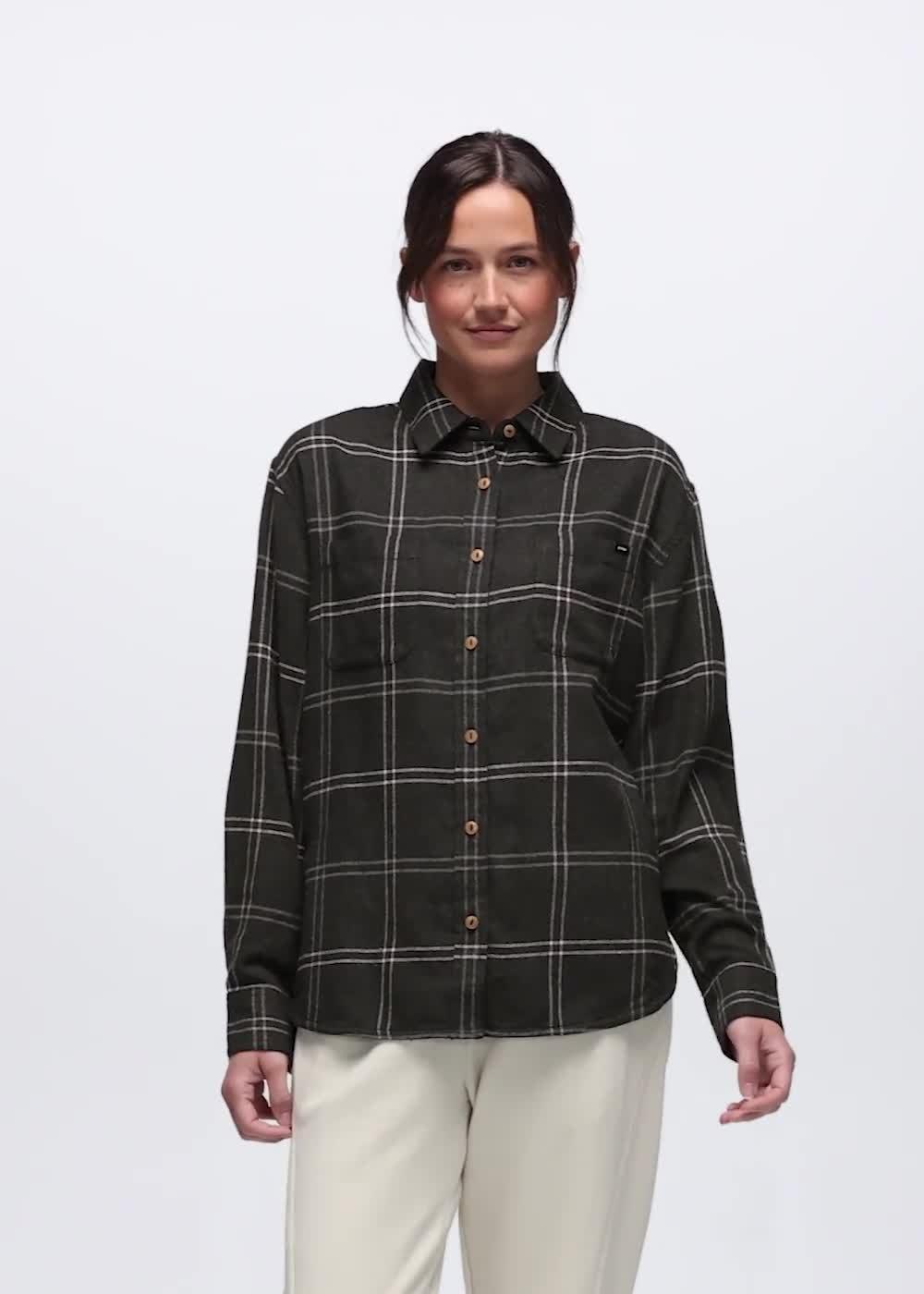 Cabin Core Flannel, Color: Dark Charcoal