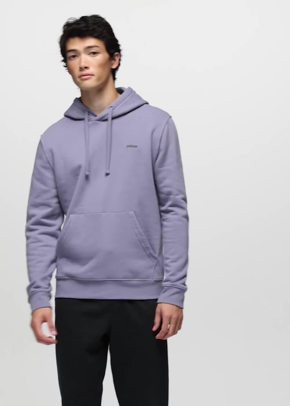 prAna Fleece Hoodie, Color: Taro