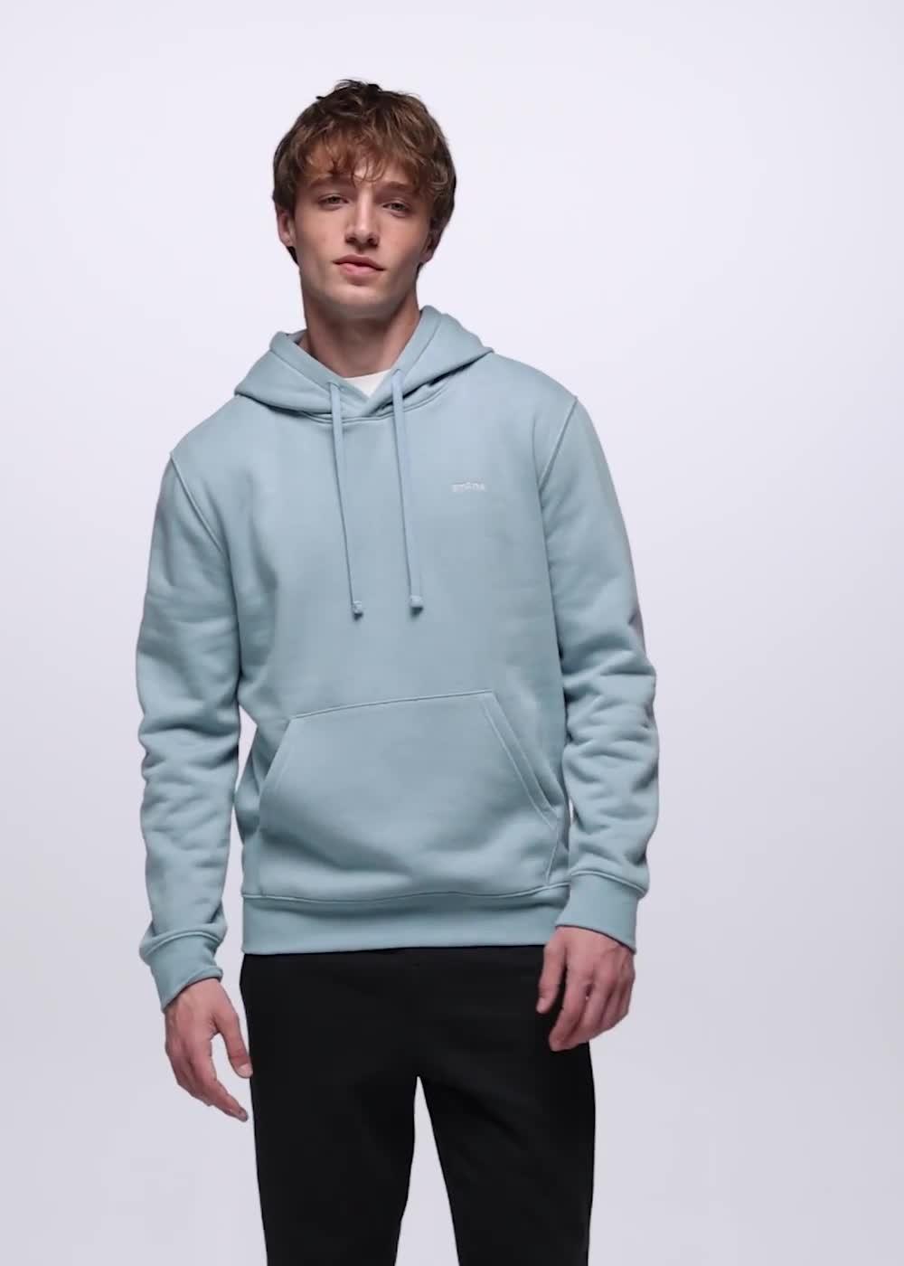 prAna Fleece Hoodie, Color: Glacier Skies