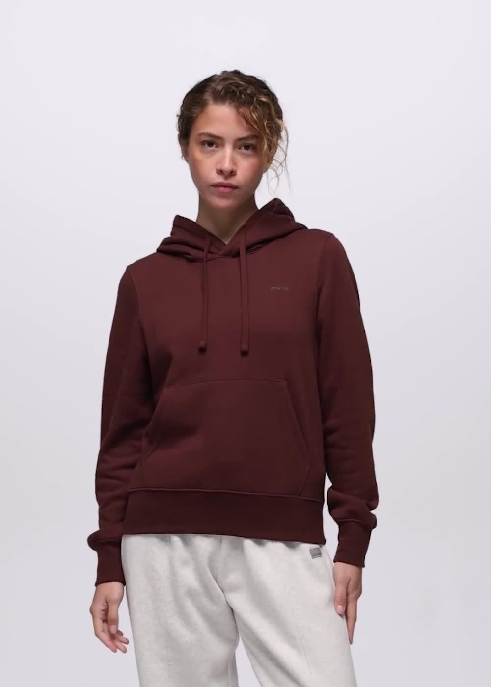 prAna Fleece Hoodie, Color: Cacao