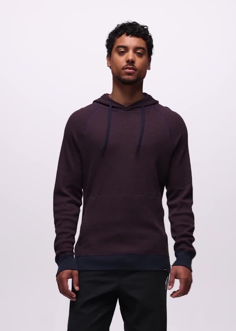 Touchstone Hoodie, Color: Cacao Stripe