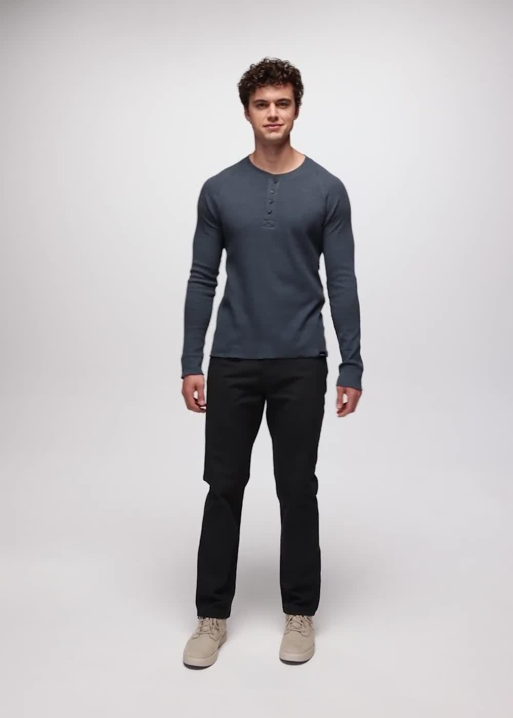 Touchstone Henley, Color: Stormy Night Heather