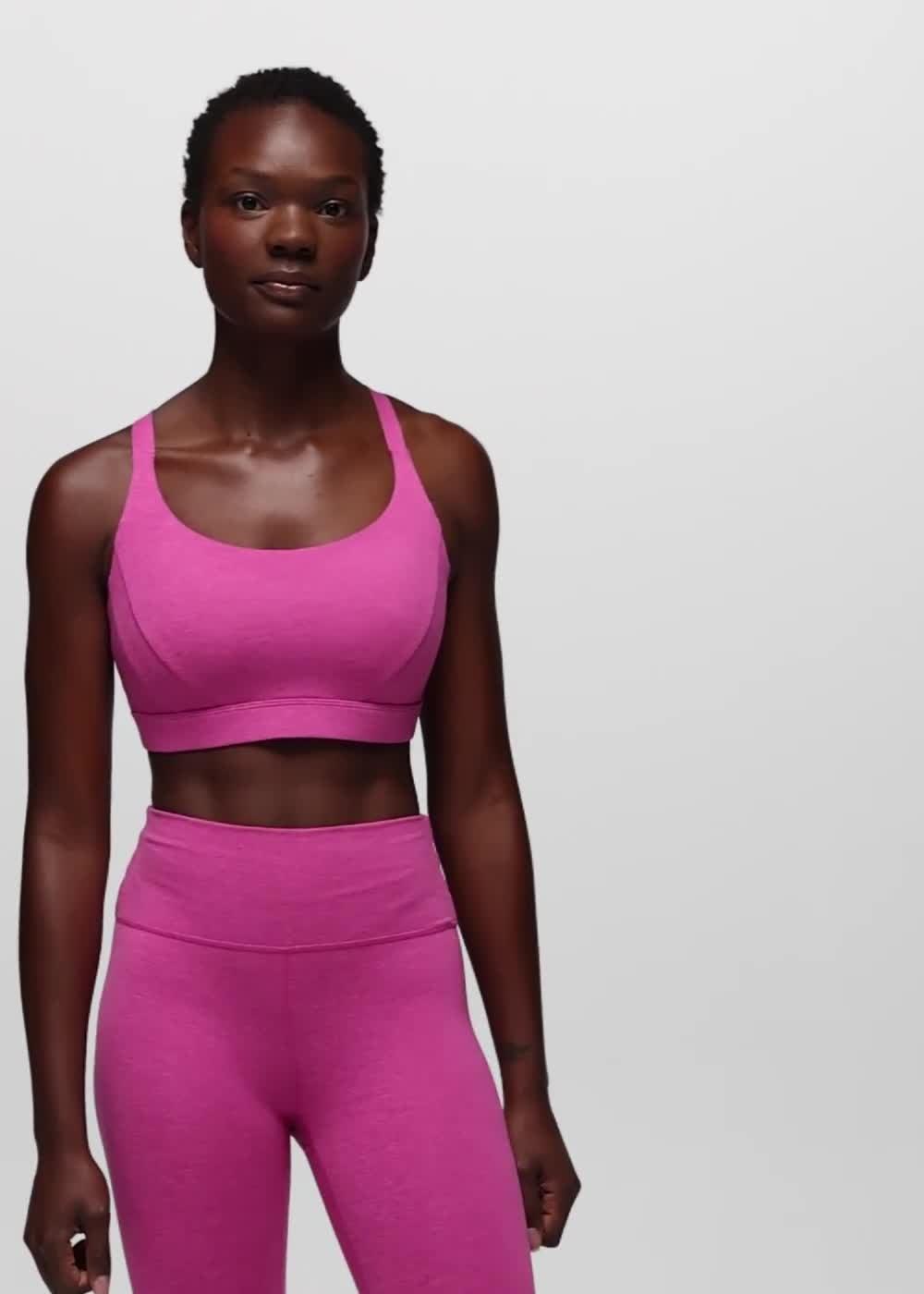 Heavana Everyday Bra D/DD, Color: Berry Beam Heather