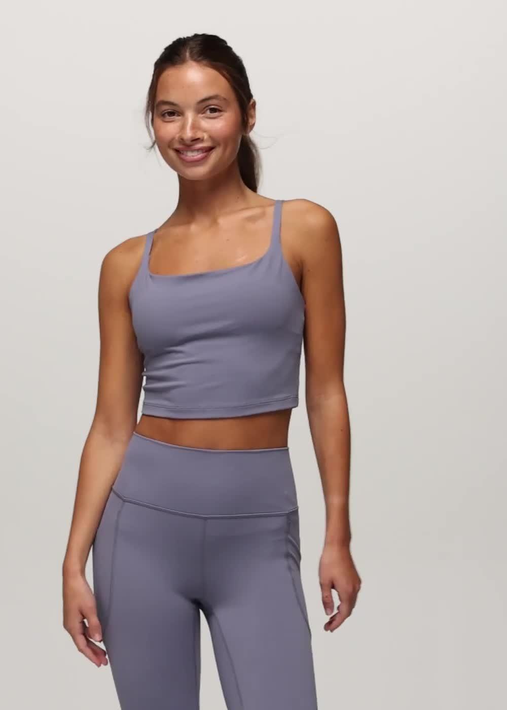 Luxara Longline Bra, Color: Taro