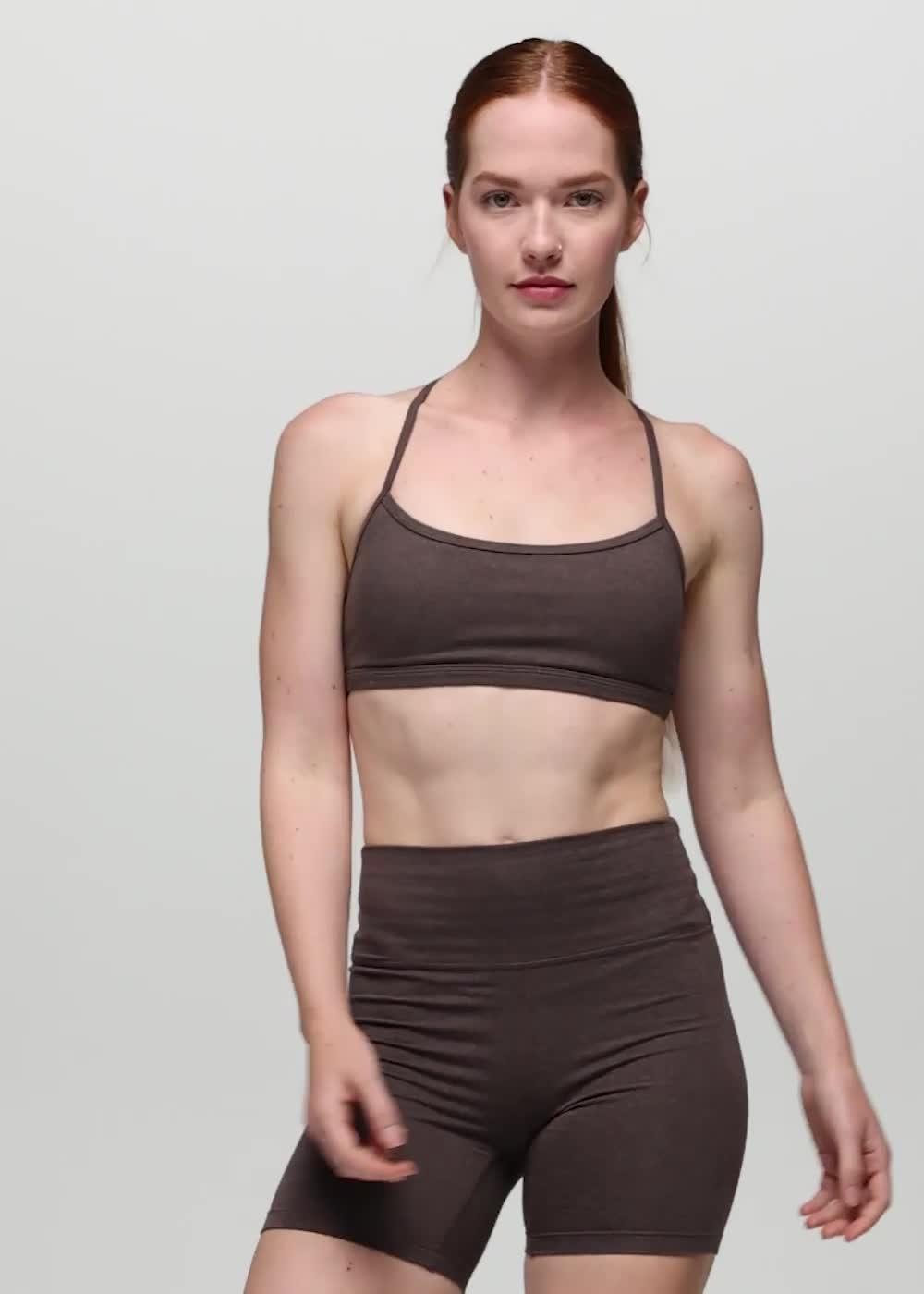 Heavana Every Minute Bra, Color: Basalt Heather