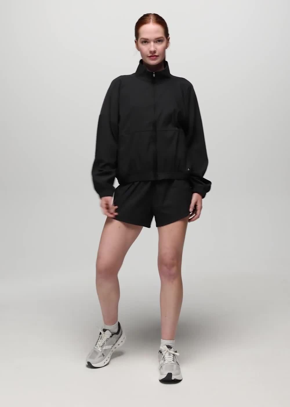 Send Off Full Zip, Color: Black