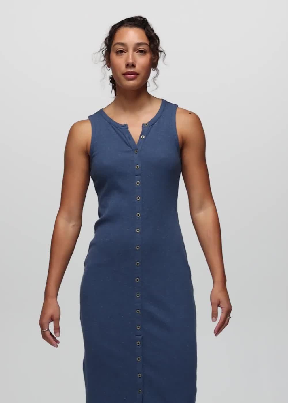 Cambria Cove Maxi Dress, Color: Bluff Blue Heather