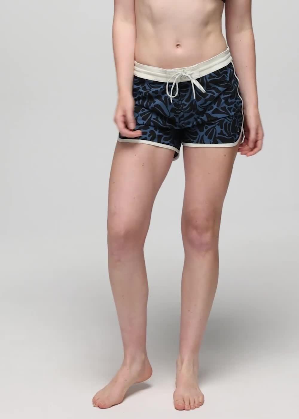 La Jolla Boardshort, Color: Black Seaweed