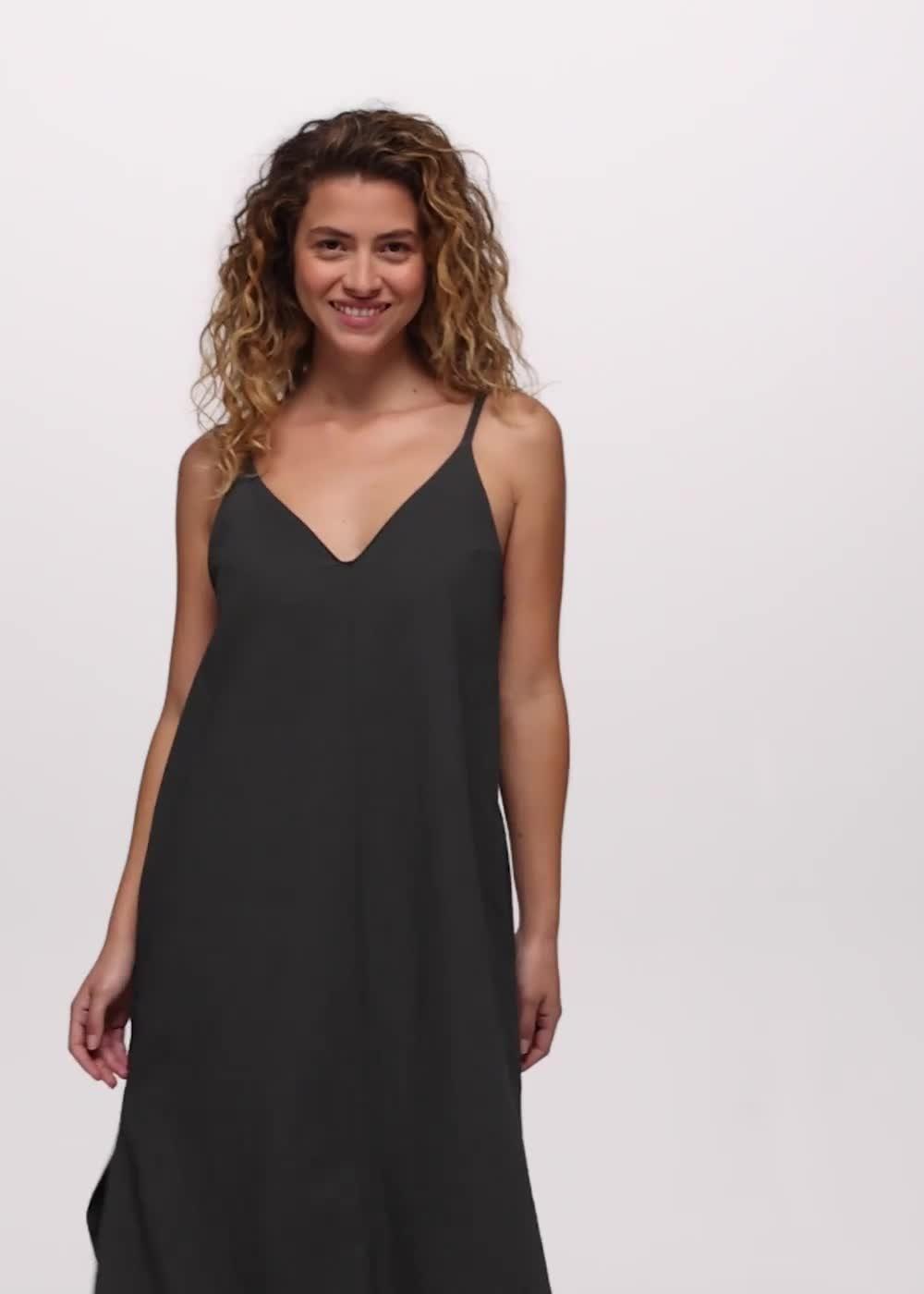 Coastal Sol Maxi Dress, Color: Shadow