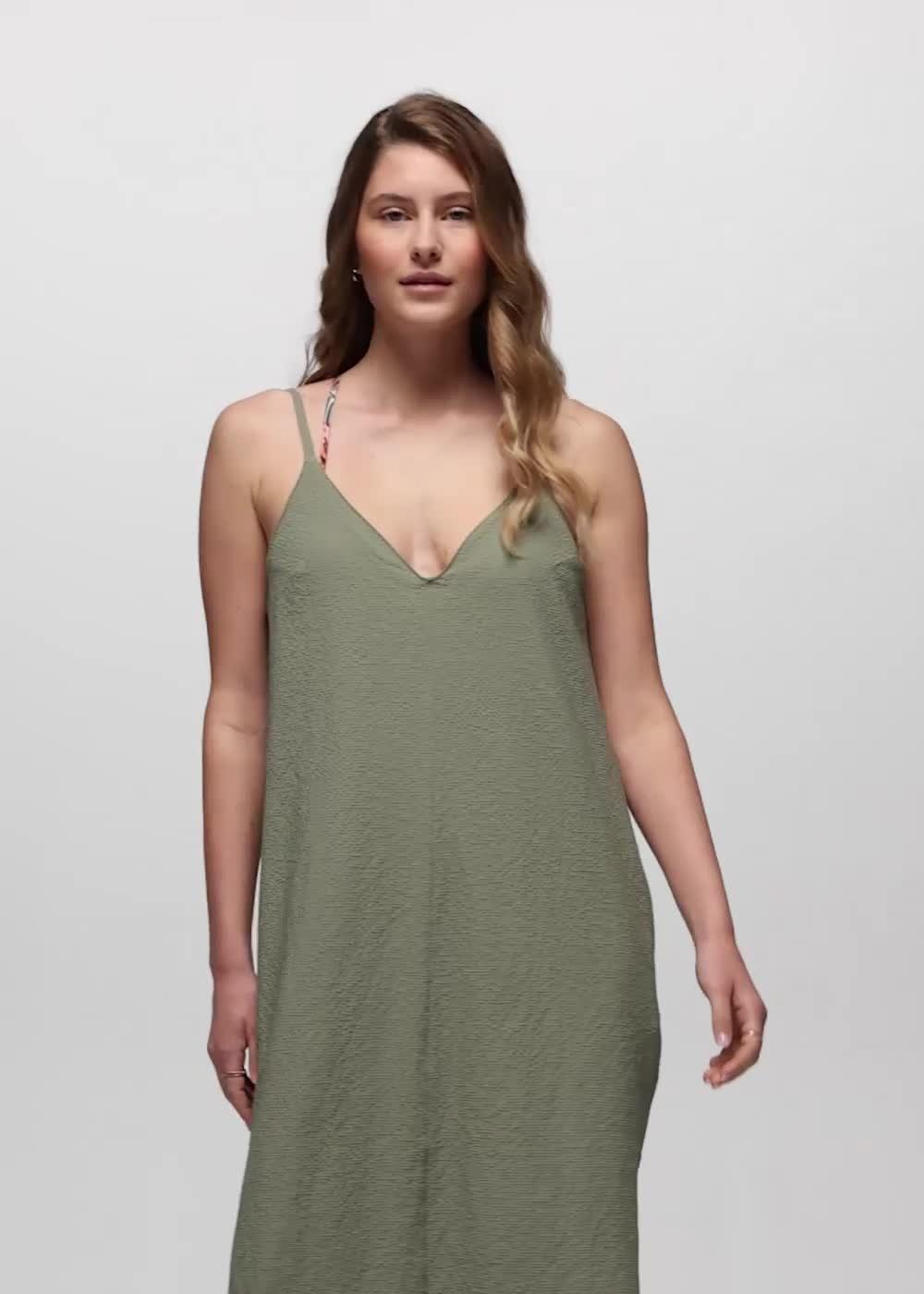 Coastal Sol Maxi Dress, Color: Sage
