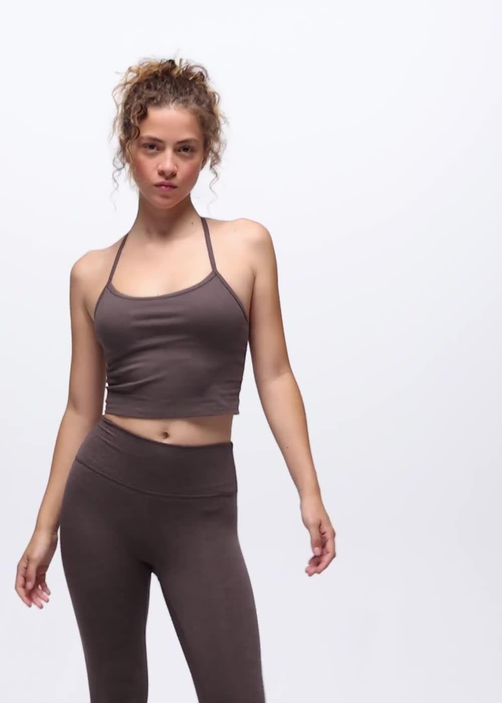 Heavana Every Minute Bralette, Color: Basalt Heather