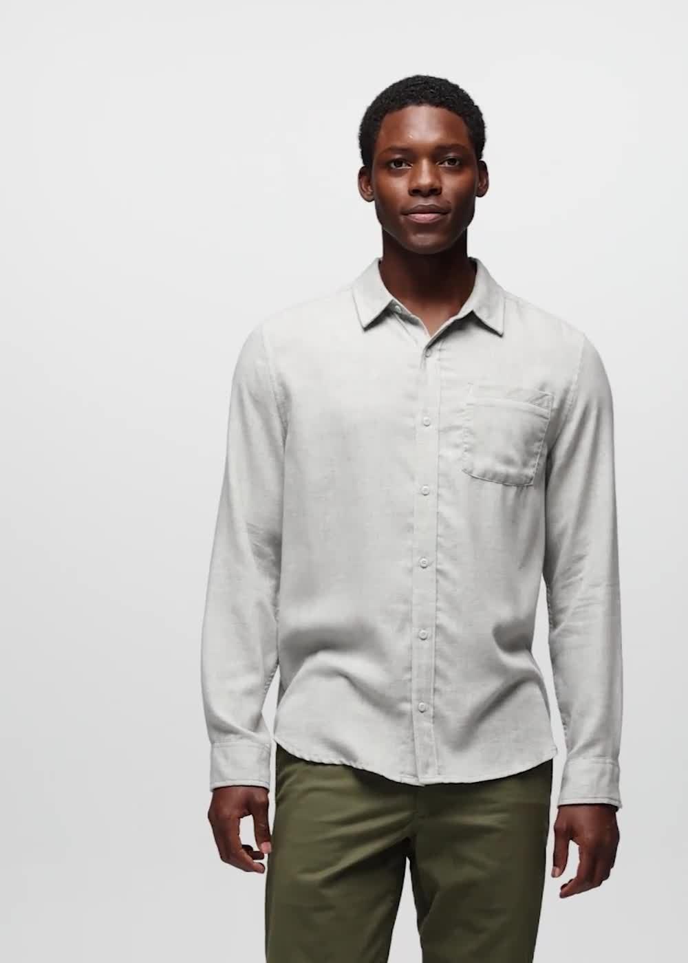 Mendocino Shirt, Color: River Rock